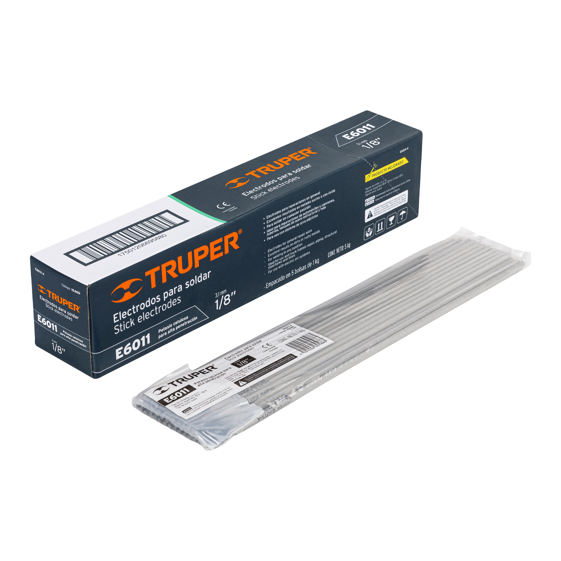 SOLDADURA TRUPER 6011 1/8 KG