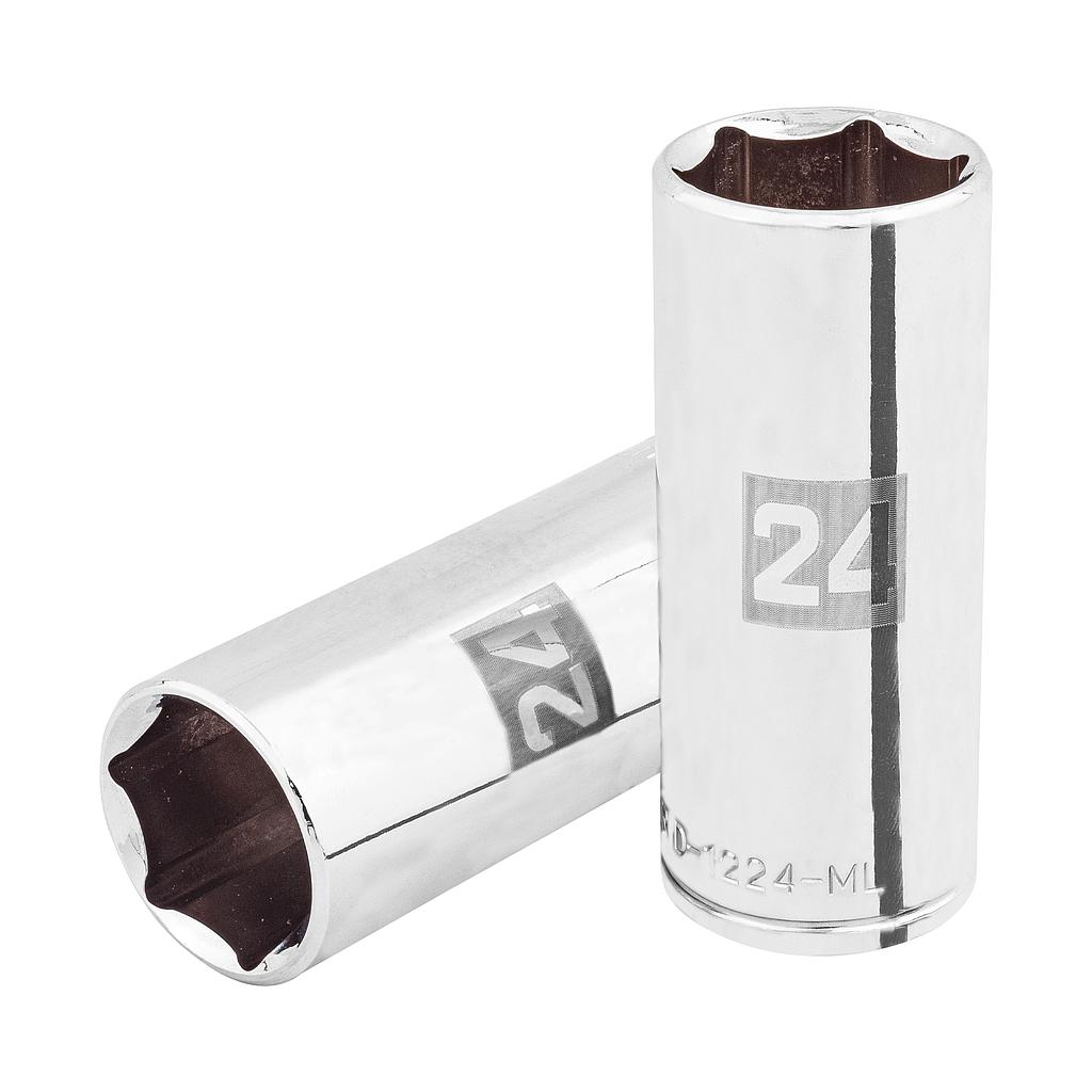 COPA LARGA 1/2 X 24MM TRUPER