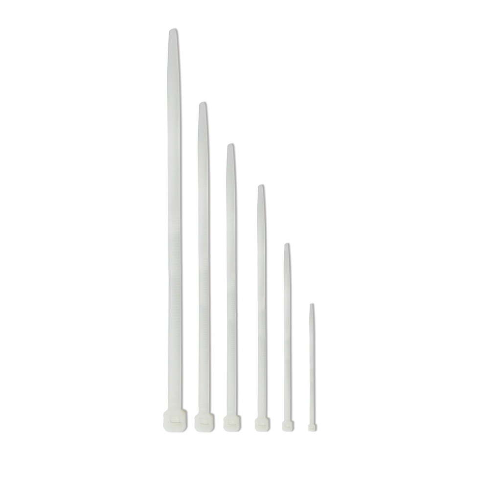 AMARRE PLASTICO 200X3.6MM BLANCO 100UND