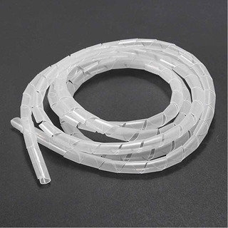 ESPIRAL ORGANIZADOR CABLE 5/8 15MM BLANCO 10M