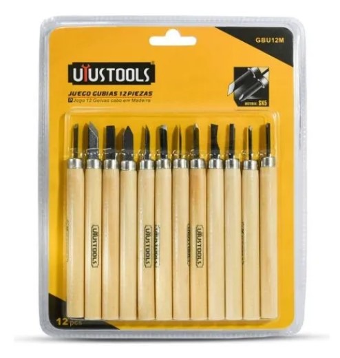 JUEGO GUBIAS 12PZ UYUSTOOLS