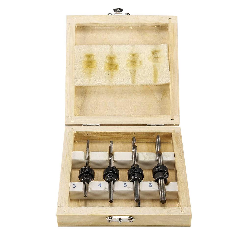 AVELLANADOR FRESA JUEGO MP 4 PIEZAS