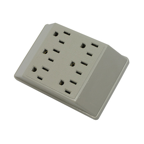 MULTITOMA DE PARED 6 SALIDAS 