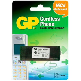 PILA TELEFONO CON BASE 2TRIPLE A 2-4 V