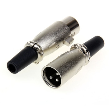 PLUG MICROFONO 3 PINES MACHO