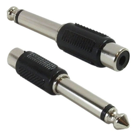 PLUG RCA HEMBRA X 1/4 MONOFONICO