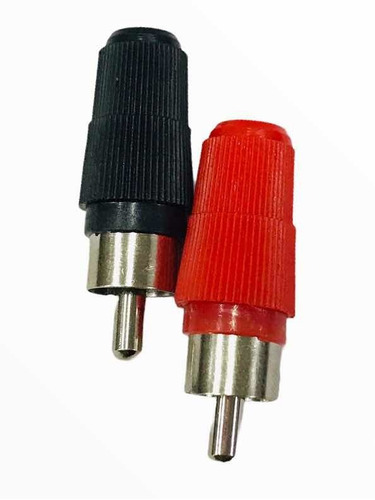 PLUG RCA MACHO PLASTICO