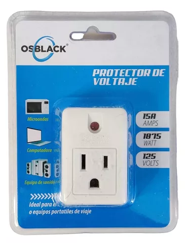 PROTECTOR DE VOLTAJE OSBLACK 15A 1800W
