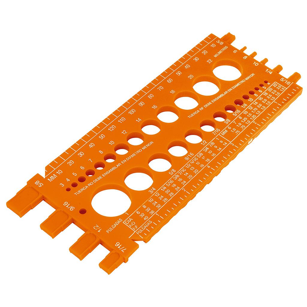 REGLETA DE TUERCA Y TORNILLOS TRUPER