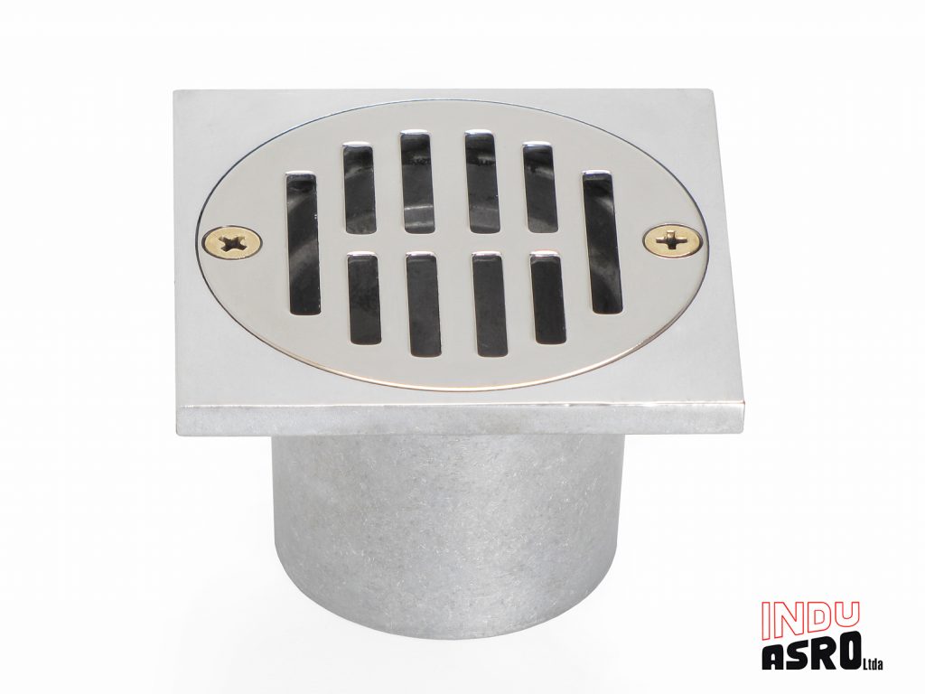 REJILLA SOSCO 3X3X2 CUADRADA ALUMINIO