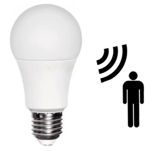 BOMBILLO LED CON SENSOR 9W MERCURY