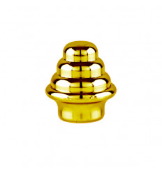 TAPON TERMINAL CORTINA DORADO 5/8