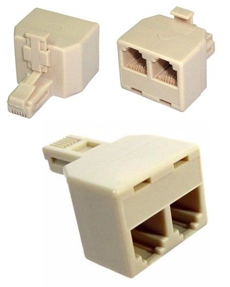 TEE 2 HEMBRA 1 MACHO RJ45 INTERNET