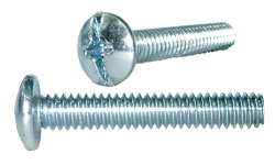 TORNILLO CABEZA REDONDA 1/4 X 1"