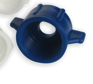 TUERCA PARA ACOPLE SANITARIO DICOL AZUL