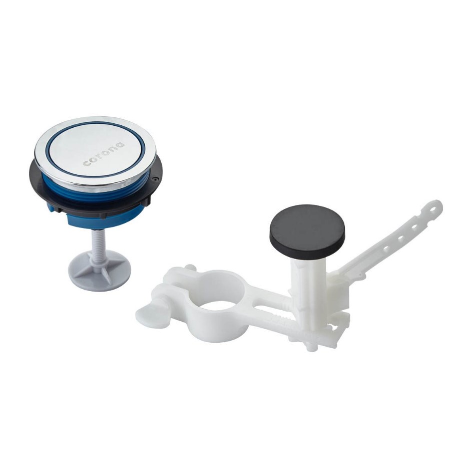 BOTON SENCILLO DESCARGA SANITARIO CORONA 58MM