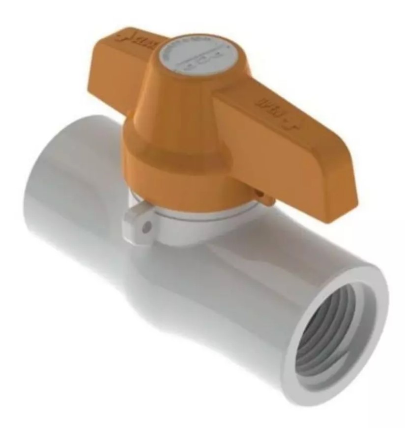 VALVULA REGISTRO PVC ROSCA 3/4" PCP