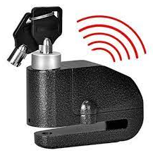 CANDADO MOTO CON ALARMA