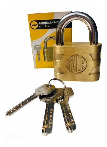 CANDADO YALE ALEMAN PLUS 870