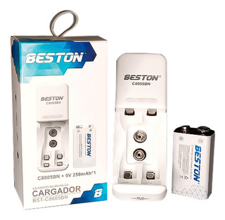 CARGADOR PILA 9V BESTON TC-014