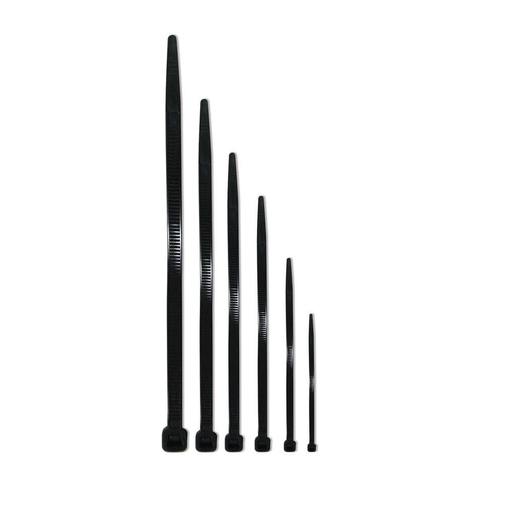 AMARRE PLASTICO 450X7.6MM NEGRO 100UND VESTA