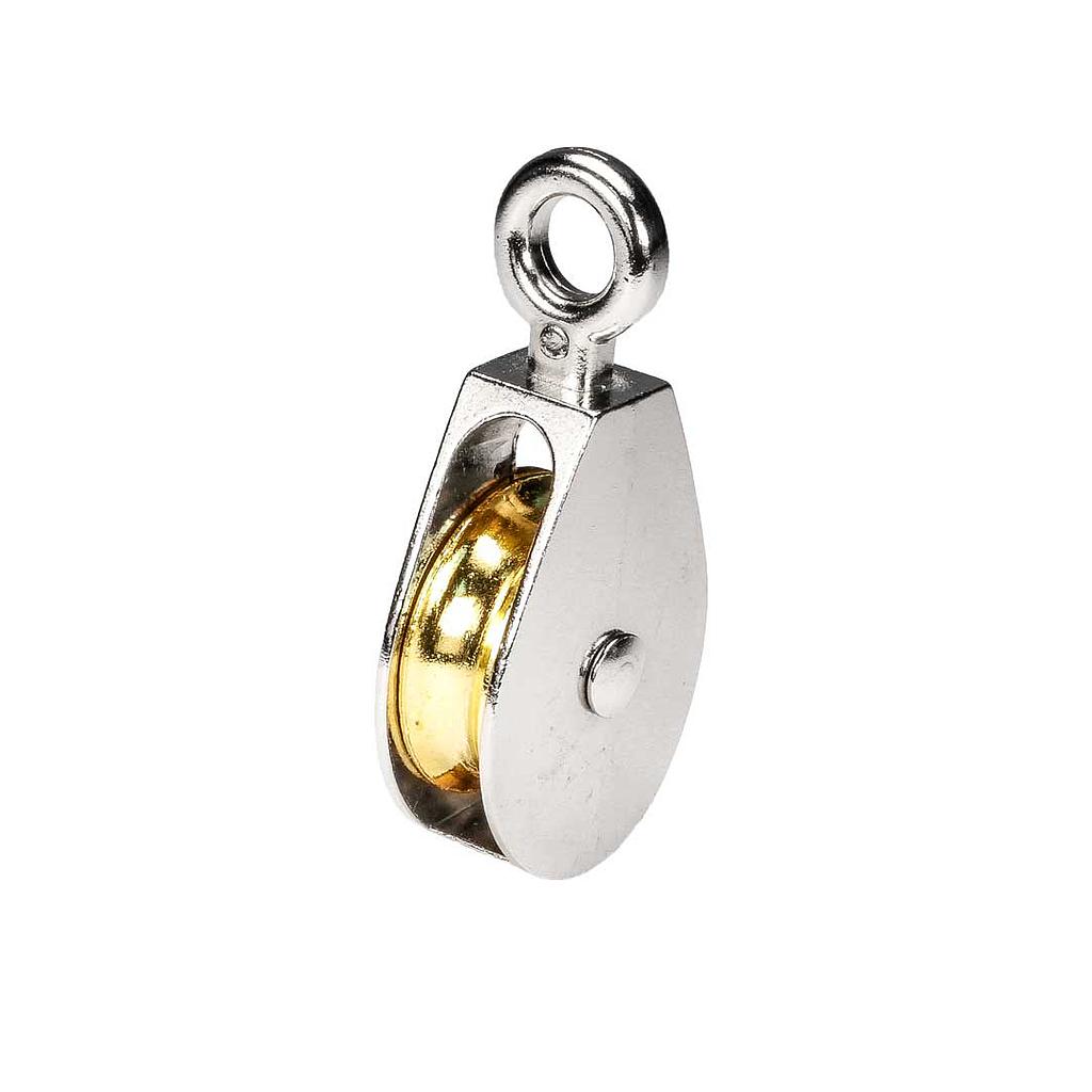 POLEA FIJA ZINC DE 2&quot;