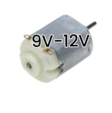 MOTOR DINAMO PILA PROYECTO 9V-12V