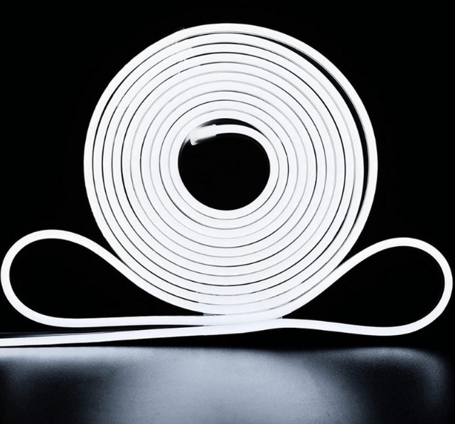 CINTA LED NEON FLEX ROLLO 5MT BLANCA