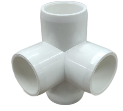CONECTOR PVC 4 SALIDAS 1/2&quot;