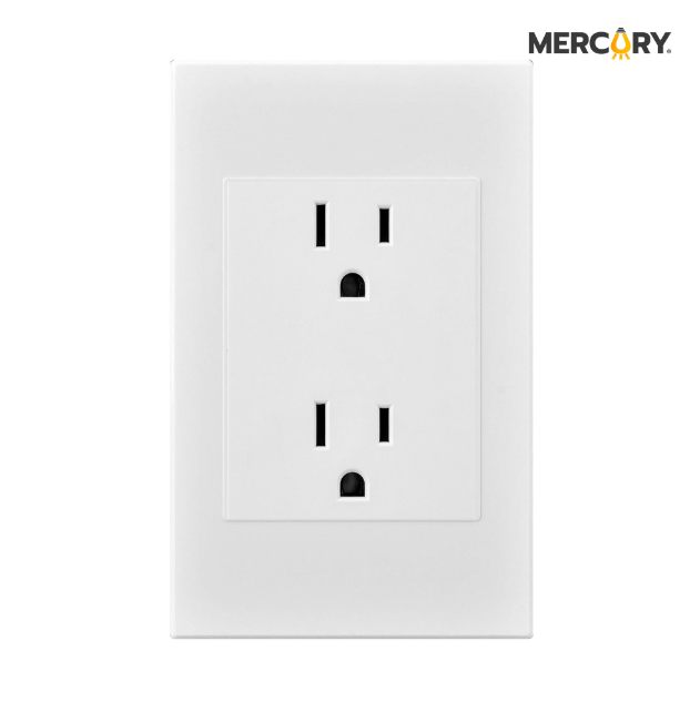 TOMA CORRIENTE DOBLE MERCURY PREMIUM