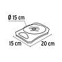 BASCULA DE VIDRIO TRUPER 5KG