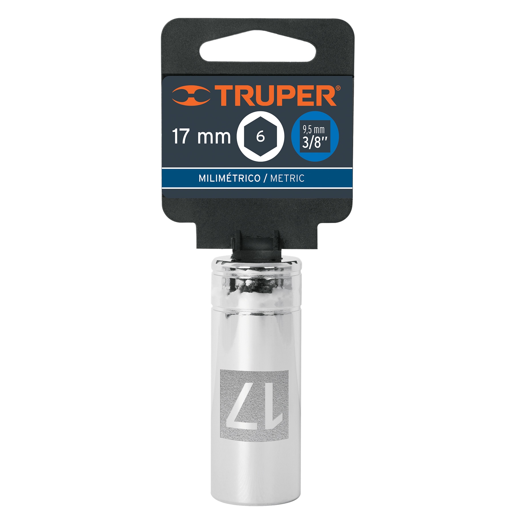 COPA LARGA 3/8 X 17MM TRUPER