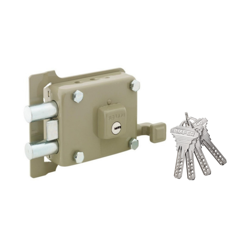 CERRADURA INAFER 999 ULTRA IZQUIERDA