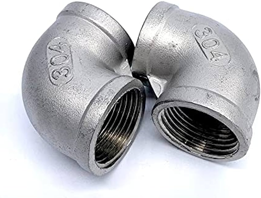 CODO ACERO INOX 304 1/2"