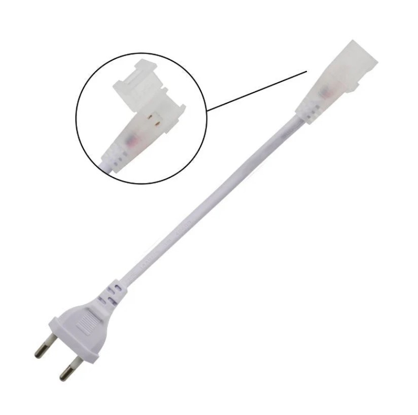 CONECTOR CLAVIJA CINTA LED