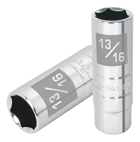 COPA BUJIA LARGA 1/2 X 13/16 TRUPER