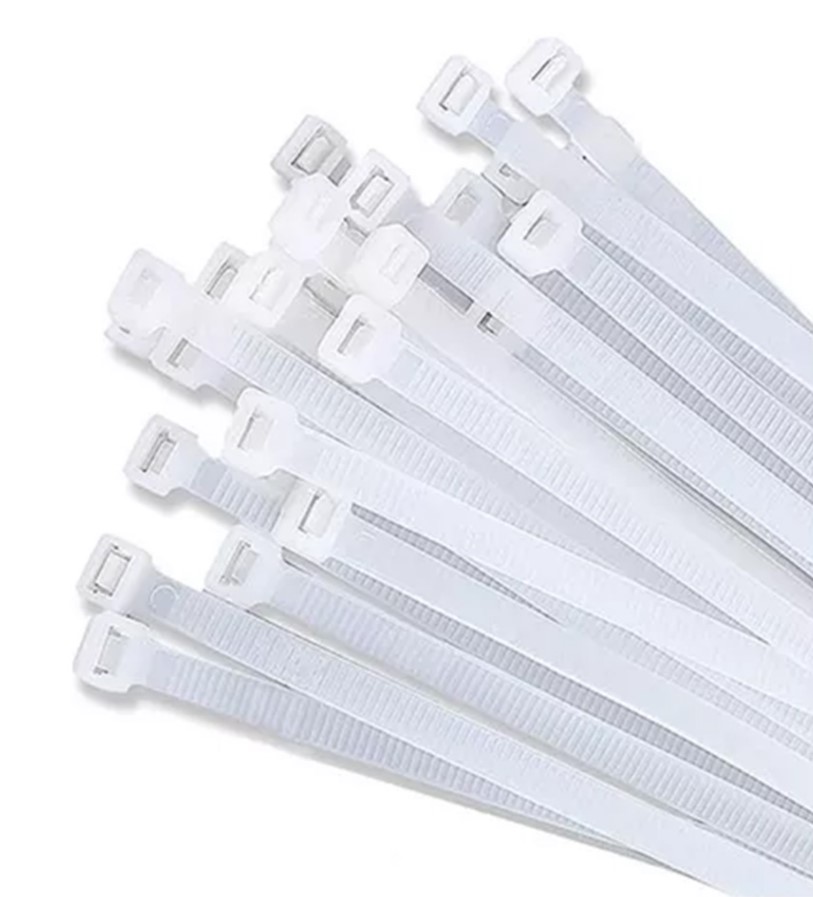 AMARRE PLASTICO 100X3MM BLANCO 100UND