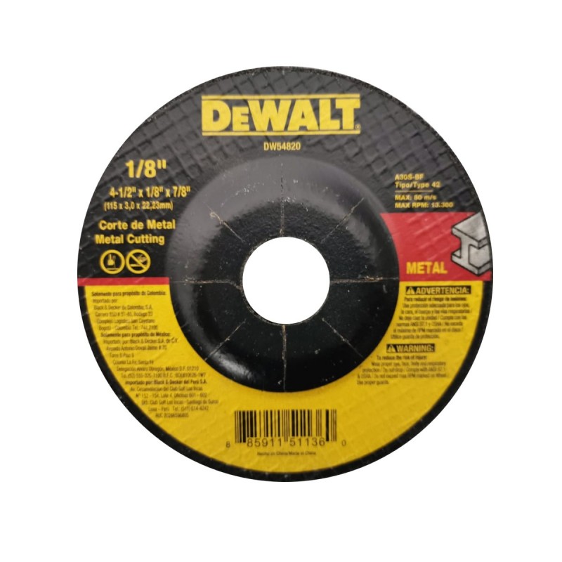 DISCO PARA PULIR 4" DEWALT 