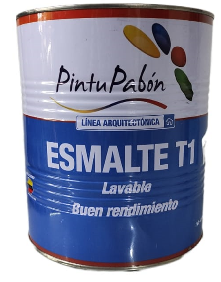 ESMALTE NEGRO BRILLANTE PINTU PABON GALON