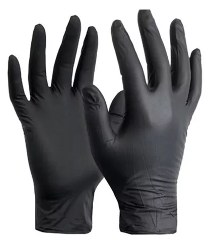 GUANTE DE NITRILO HD NEGRO PAR