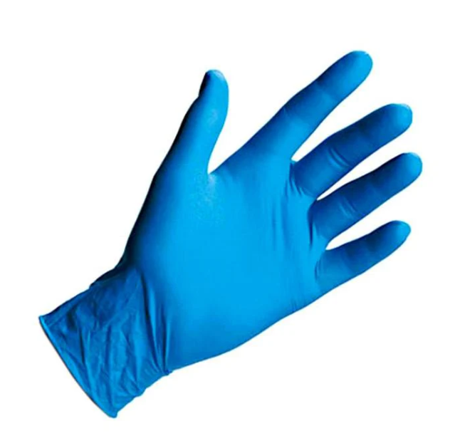 GUANTE NITRILO AZUL HD PAR
