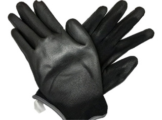 GUANTE NITRILO TELA NEGRO ECONOMICO #8