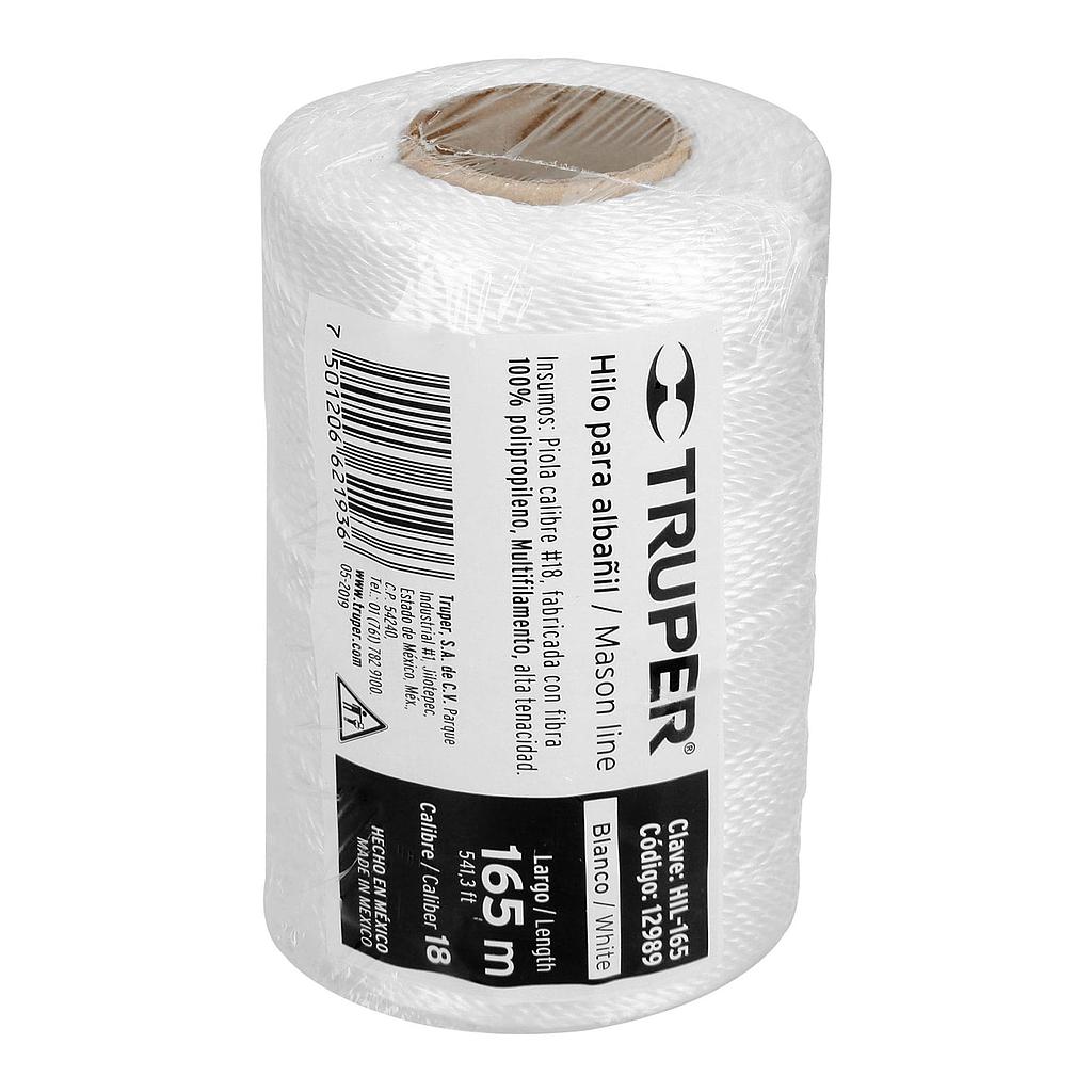 HILO PARA ALBAÑIL BLANCO 165 MT TRUPER