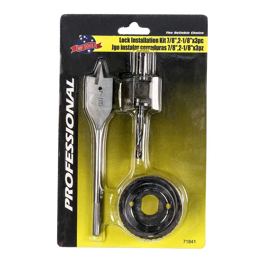 JUEGO INSTALAR CERRADURAS MP TOOLS 