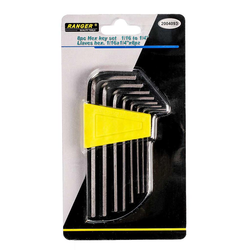 JUEGO LLAVE BRISTOL PULGADAS RANGER