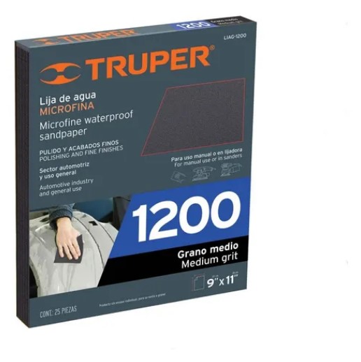 LIJA NEGRA # 1200 TRUPER