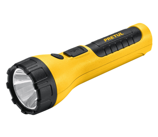 LINTERNA RECARGABLE LED 120 LUMENES PRETUL