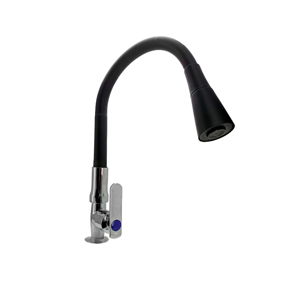 LLAVE LAVAPLATOS MESON FLEXIBLE NEGRA DTURIN