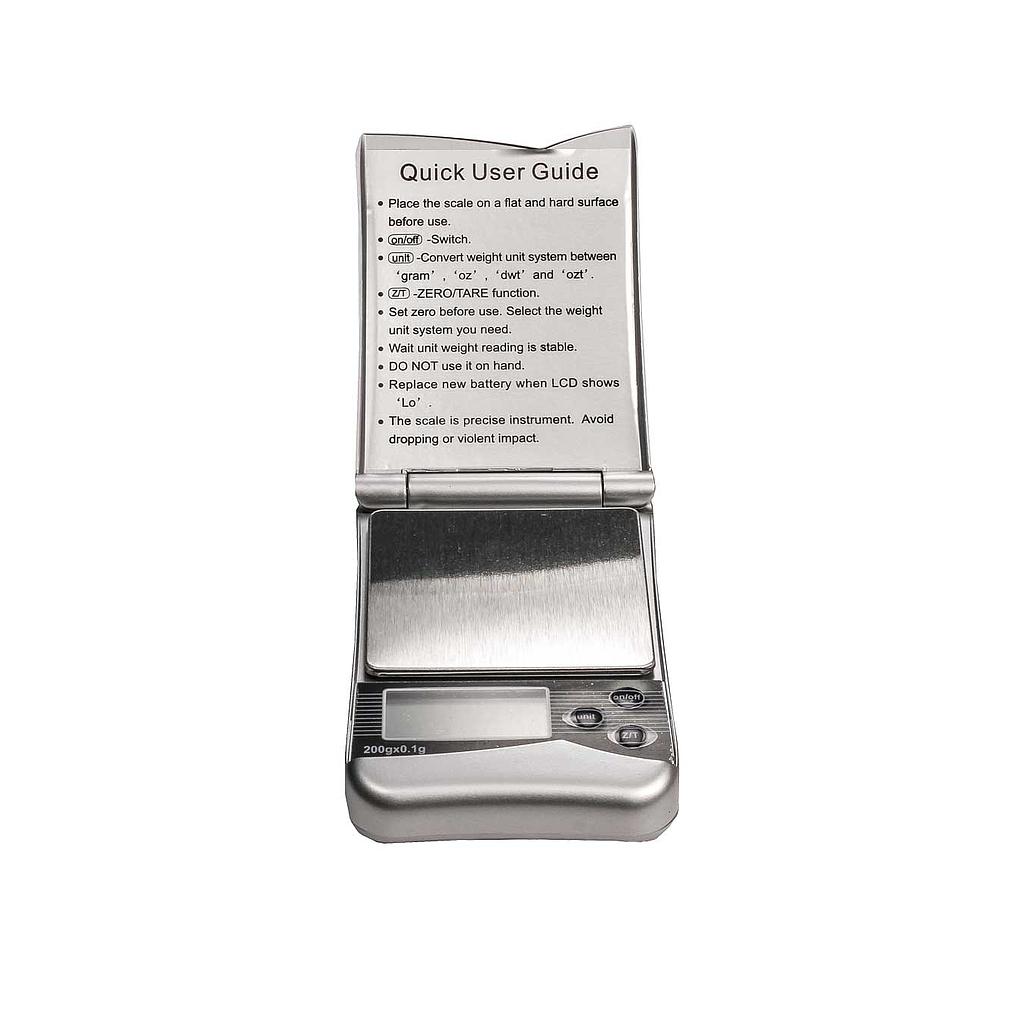 BASCULA ELECTRONICA DE BOLSILLO RANGER 0.1G/500G