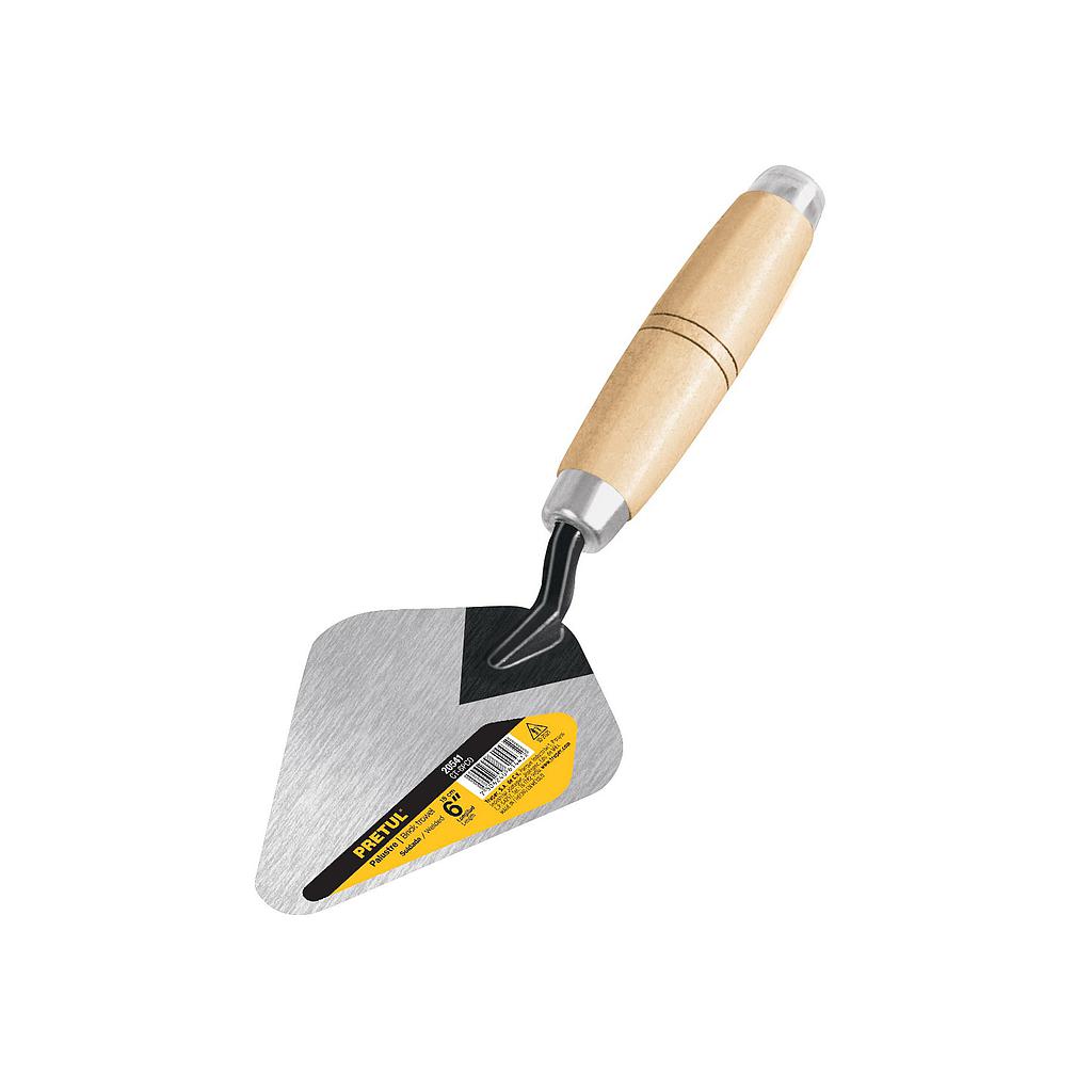 PALUSTRE MADERA 6" PRETUL